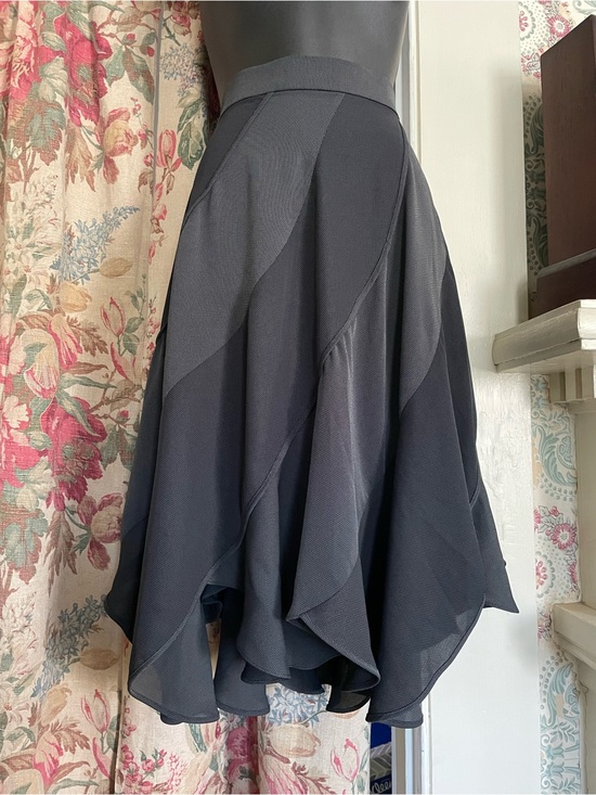 Balenciaga Dresses & Skirts - BALENCIAGA 2004 Gray Flare Skirt